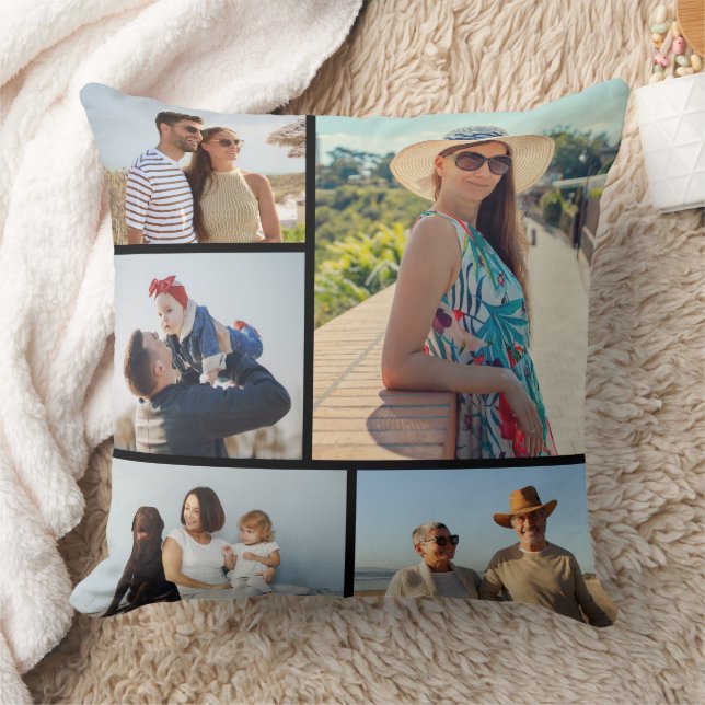 Coussin Créez votre propre collection photo 5 (Couverture)