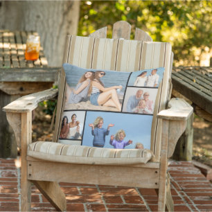 Coussin Créez votre propre collection photo de 6 personnes