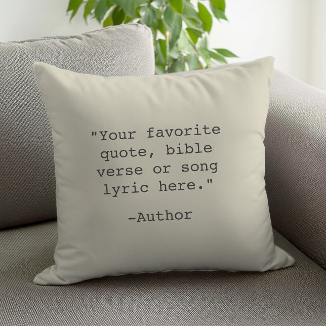 Coussin Créez votre propre devis (Créateur téléchargé)