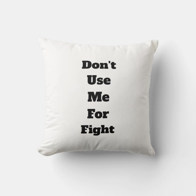Coussin Créez votre propre humour (Recto)