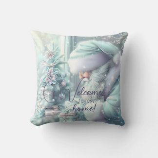 Coussin Créez votre propre Pastel Père Noël et votre arbre