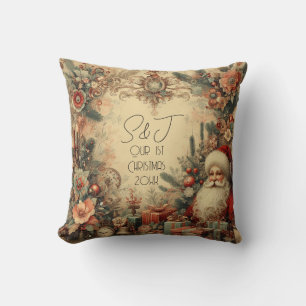 Coussin Créez votre propre Père Noël victorien