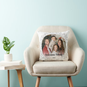 Coussin Créez Votre Propre Photo de Famille Personnalisée