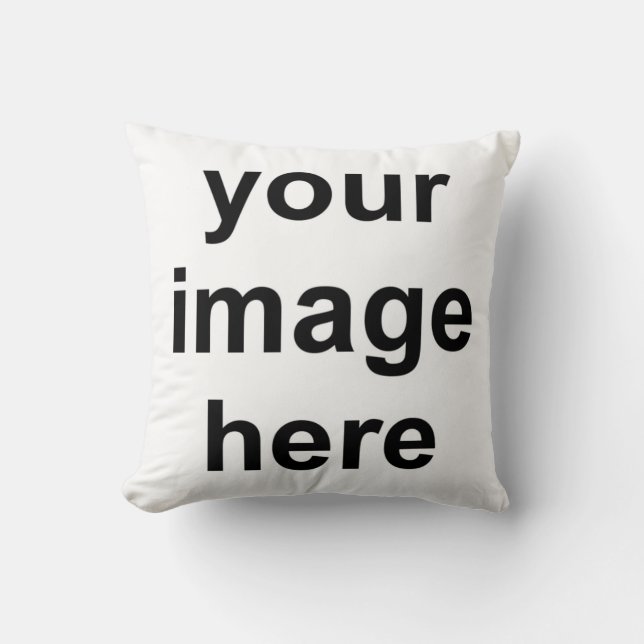 Coussin Créez votre propre photo faite sur commande (Recto)