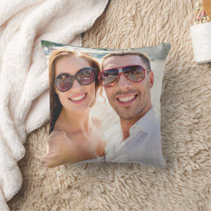 Coussin Créez Votre Propre Photo Personnalisée Double Face