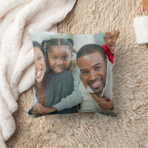 Coussin Créez Votre Propre Photo Personnalisée Double Face