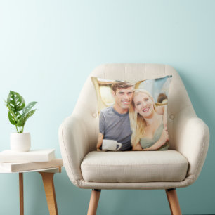 Coussin Créez Votre Propre Photo Personnalisée Double Face