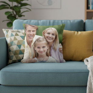 Coussin Créez Votre Propre Photo Personnalisée Double Face