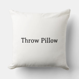 Coussin Créez Votre Propre Promotion de Marque Simple