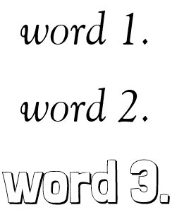 Coussins Citation 3 Mots Zazzle Fr