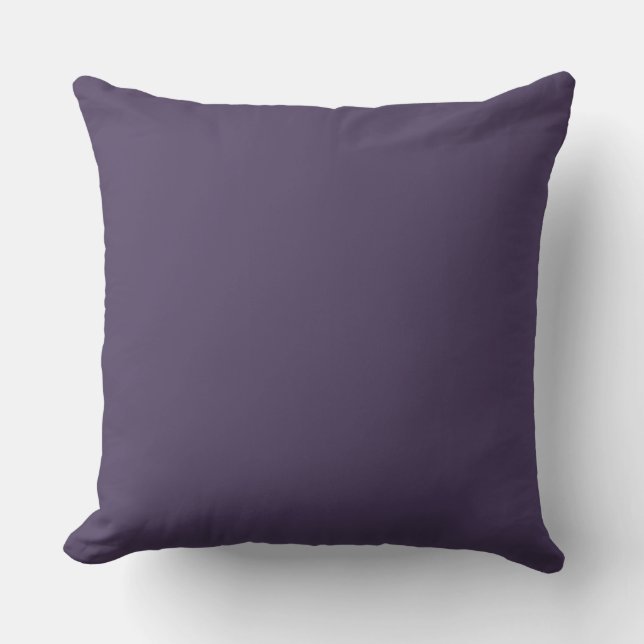 Coussin Créez votre propre violet personnalisé (Recto)