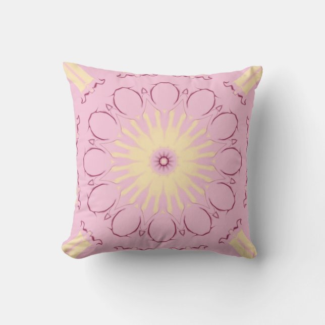 Coussin Crème de glace ondulée réversible (Recto)