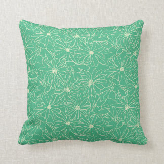 Coussin crème de vert de stellata de magnolia