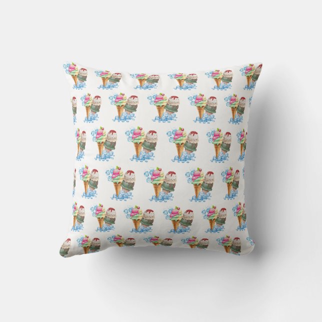 Coussin crème glglace (Verso)