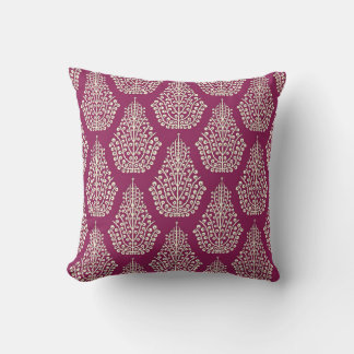 Coussin crème pourpre SPIRIT