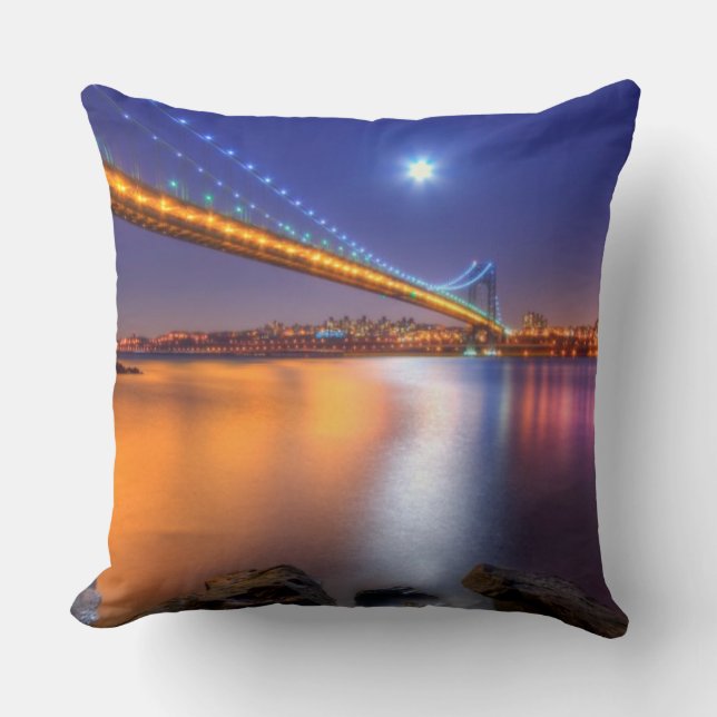 Coussin Crépuscule, George Washington BridgePalisades, NJ. (Recto)