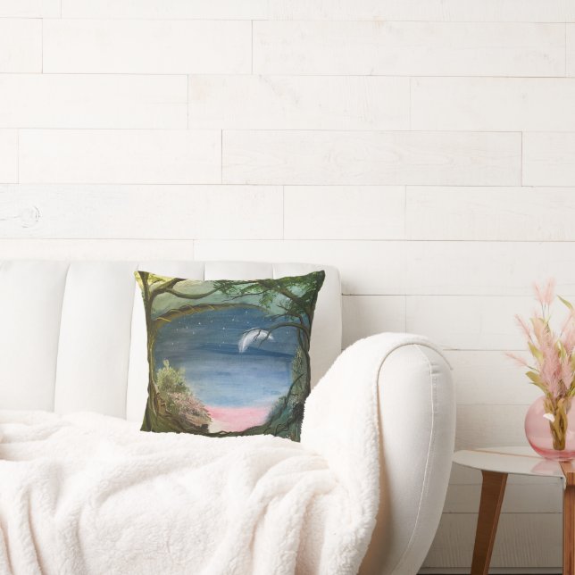 Coussin Crescent Moon, par Gary Poling (Canapé)