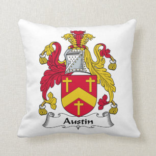 Coussin Crête de famille d'Austin
