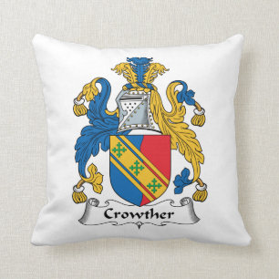 Coussin Crête de famille de Crowther