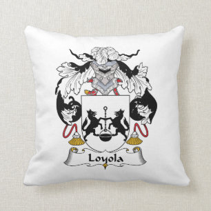Coussin Crête de famille de Loyola