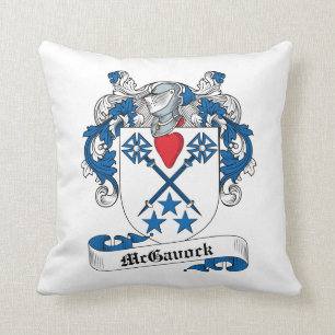 Coussin Crête de famille de McGavock
