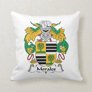 Coussin Crête de famille de Moralès