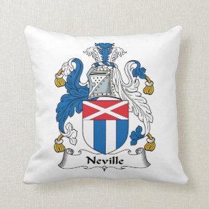Coussin Crête de famille de Neville