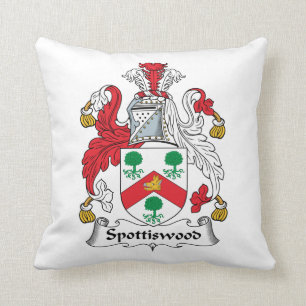 Coussin Crête de famille de Spottiswood