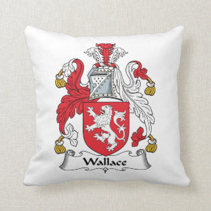 Coussin Crête de famille de Wallace