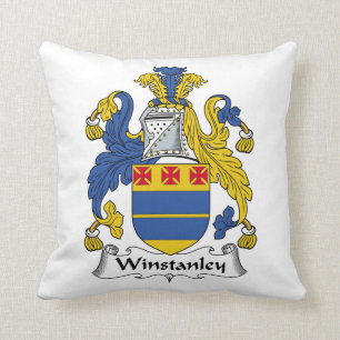 Coussin Crête de famille de Winstanley