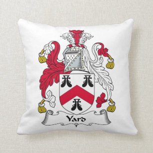 Coussin Crête de famille de yard