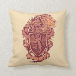 Coussin Crête de lion de Harry Potter   Gryffindor