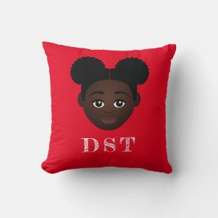 Coussin Crimson & Crème Message Lancer l'oreiller