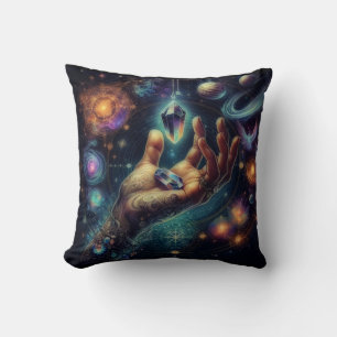 Coussin Cristal Céleste dans la galaxie Spacy de la paume