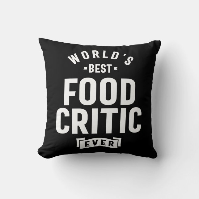 Coussin Critique alimentaire Travail Titre du travail Cade (Recto)
