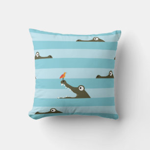 Coussin Crocodile