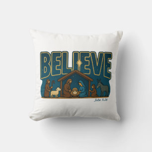 Coussin Croire Nativité
