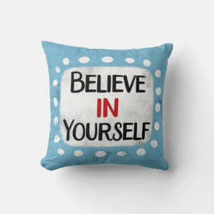 Coussin Crois En Toi-Même Jetez L'Oreiller