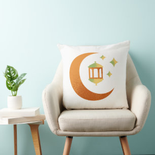Coussin Croissant de Lune et Lanterne