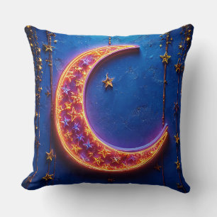 Coussin Croissant de lune lumineux