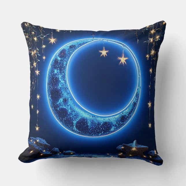 Coussin Croissant de lune lumineux (Recto)