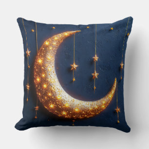Coussin Croissant de lune magnifiquement illuminé