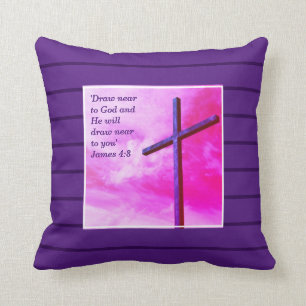 Coussin Croix de mentalité personnalisée