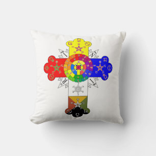 Coussin Croix franc-maçonnique