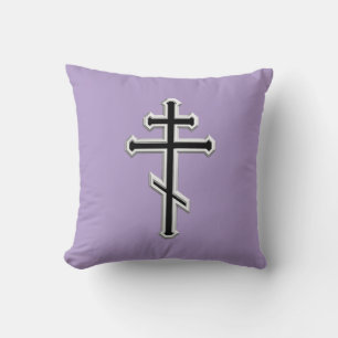 Coussin croix orthodoxe