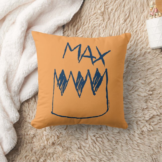 Coussin Croquis max. et couronne (Couverture)