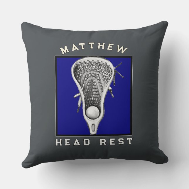 Coussin Crosse personnalisée (Verso)