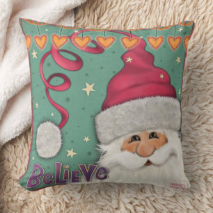 Coussin Croyez-Vous Que Père Noël Pink Inspirivity Lance O