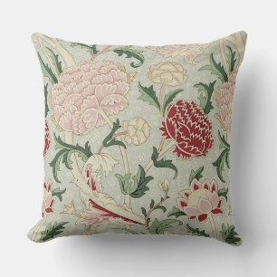 Coussin Cru floral de Pre-Raphaelite de William Morris