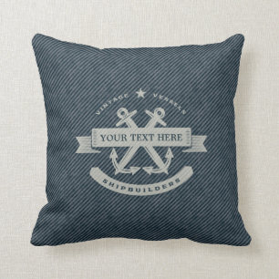 Coussin Cru nautique